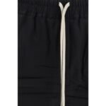 Shorts Rick Owens Negri din Bumbac - imagine 3