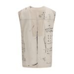 Rick Owens Beige Viscose Pattern Shirt - Image 2