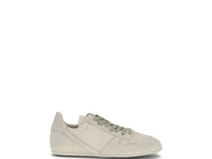 Sneakers Rick Owens Gri din Piele