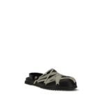 Rick Owens Black Calf Leather Bos Taurus Clogs - Image 2