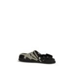 Rick Owens Black Calf Leather Bos Taurus Clogs - Image 3