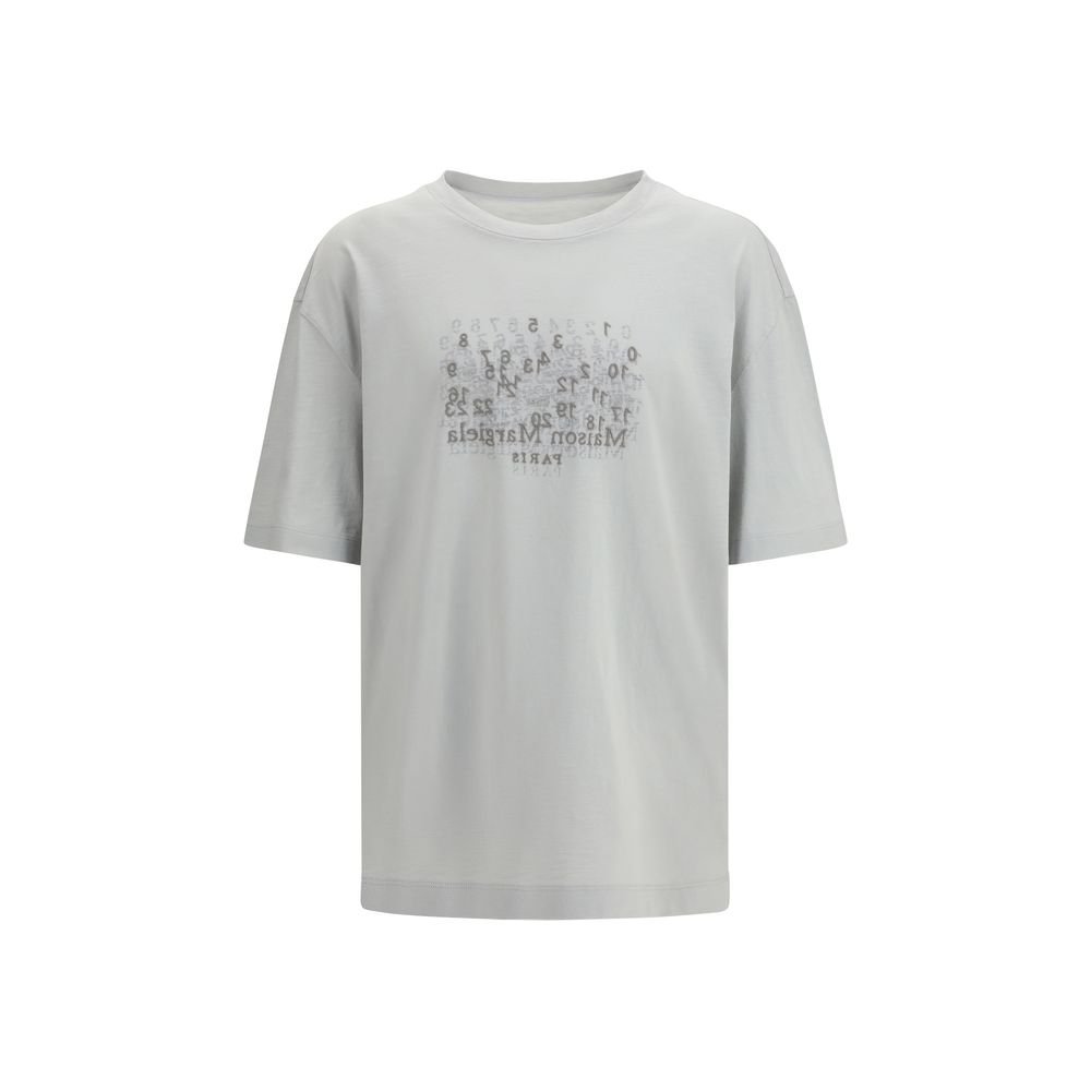 10498969.jpeg Maison Margiela Gray Cotton T-Shirt - Image 1
