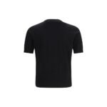 Prada Black Cotton T-Shirt - Image 2