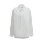 Ami Paris White Cotton Dress Shirt