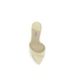 LE SILLA Bicolor Calf Leather Bos Taurus Stiletto Heel Sandals - Image 4