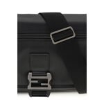 Fendi Black Calf Leather Bos Taurus Shoulder Bag - Image 4