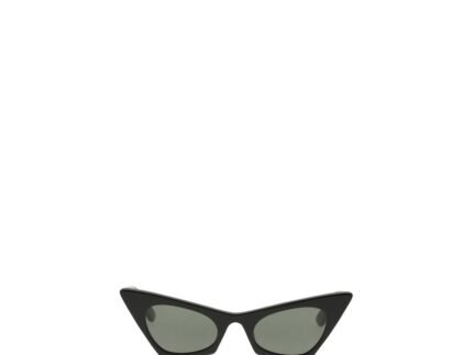 Ochelari de Soare Alexander McQueen Negri din Acetat