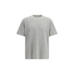 Saint Laurent Gray Cotton T-Shirt