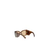 Saint Laurent Brown Nylon Sunglasses - Image 3