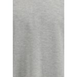 Saint Laurent Gray Cotton T-Shirt - Image 3