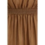 Saint Laurent Beige Polyester Casual Dress - Image 3