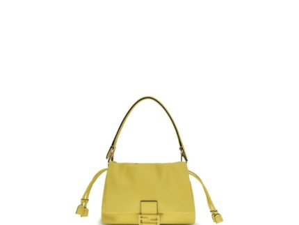 Fendi Bicolor Calf Leather Bos Taurus Shoulder Bag