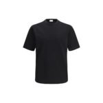 Saint Laurent Black Cotton T-Shirt