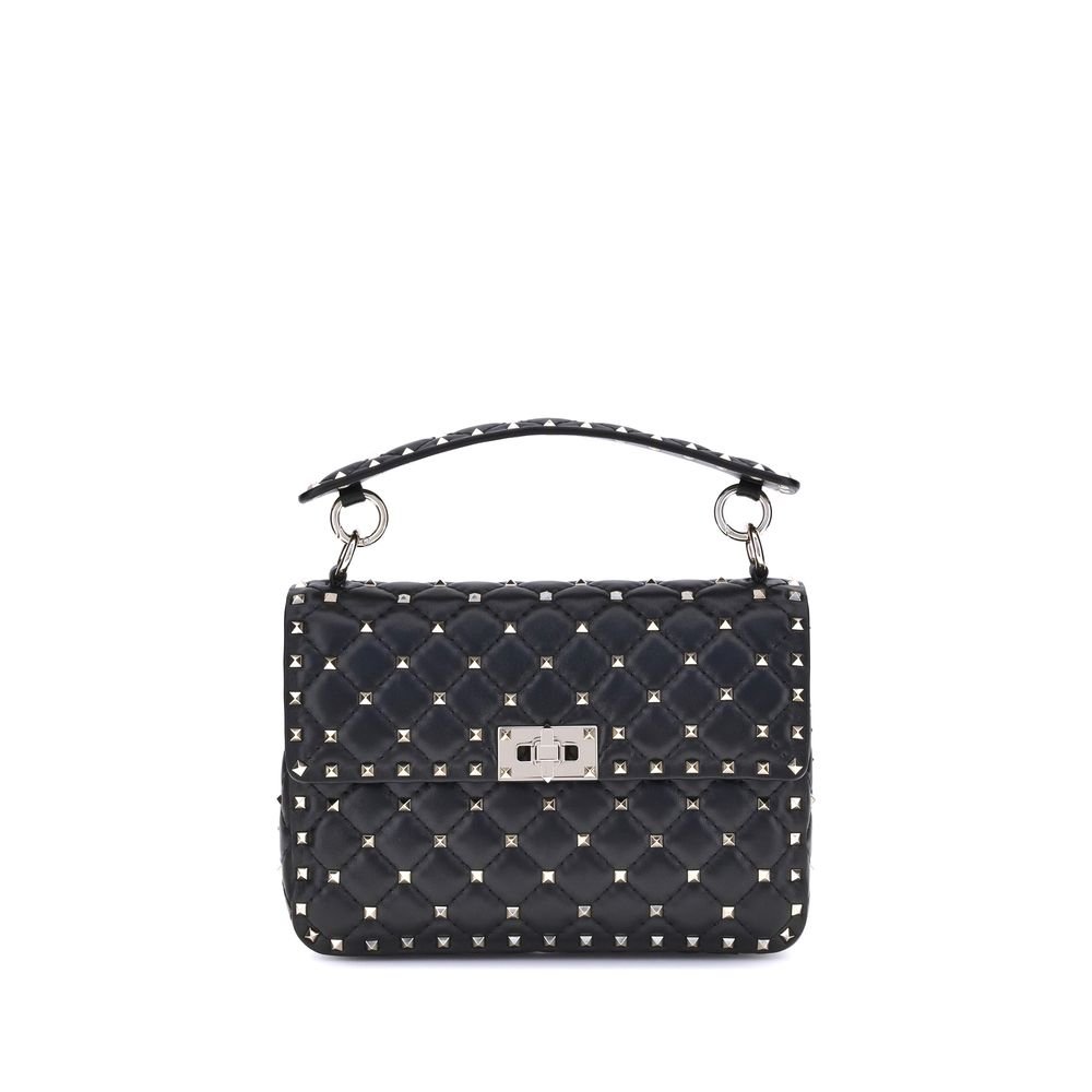 10499660.jpeg Valentino Garavani Black Lamb Ovis Aries Aries Shoulder Bag - Image 1