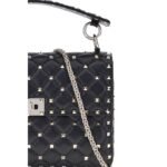 Valentino Garavani Black Lamb Ovis Aries Aries Shoulder Bag - Image 4
