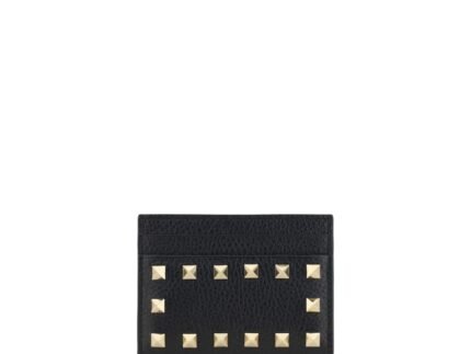 Portofel Valentino Garavani Negru din Piele