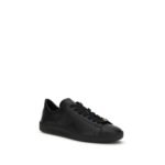 Valentino Garavani Black Calf Leather Bos Taurus Sneakers - Image 2