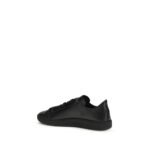 Valentino Garavani Black Calf Leather Bos Taurus Sneakers - Image 3