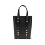 Valentino Garavani Black Calf Leather Bos Taurus Other Accessories