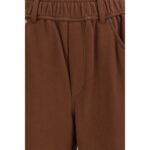 Brunello Cucinelli Brown Acetate Casual Pants - Image 3