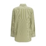 Saint Laurent Bicolor Cotton Pattern Shirt - Image 2