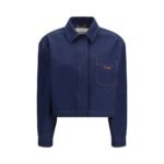 Fendi Blue Cotton Denim Jacket
