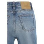 Ami Paris Blue Cotton Flared Jeans - Image 3