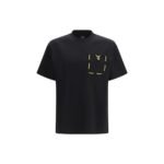 Fendi Black Cotton T-Shirt