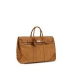 Geantă Brunello Cucinelli leather Travel Maro din Piele - imagine 2