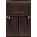 Brunello Cucinelli Bordeaux Calf Leather Bos Taurus Luggage And Travel - Image 4