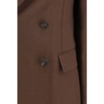 Brunello Cucinelli Brown Linen Blazer - Image 3
