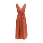 Brunello Cucinelli Multicolor Cotton Casual Dress - Image 2