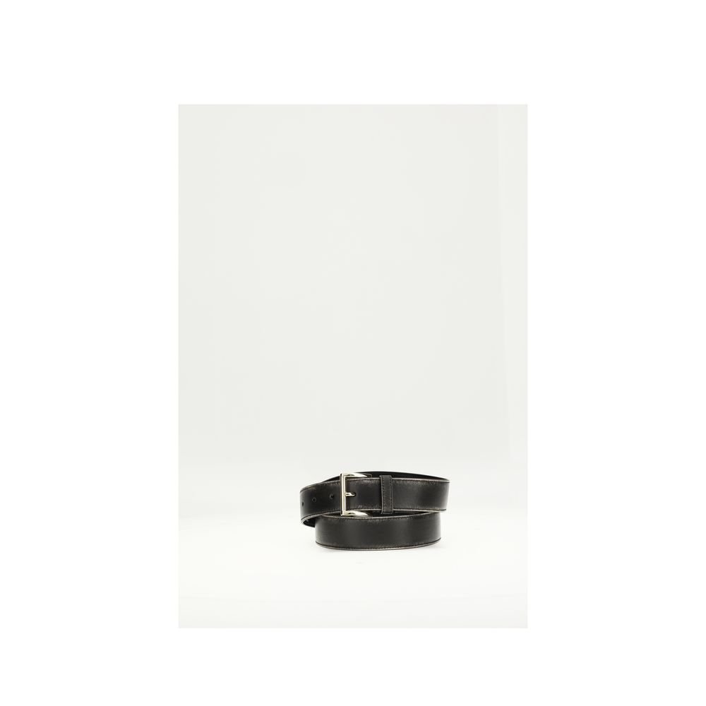 10503726-6.jpeg Prada Black Calf Leather Bos Taurus Regular Belt - Image 1