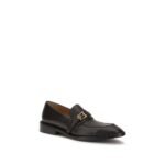 Versace Black Calf Leather Bos Taurus Slip-On Loafers - Image 2