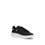 Alexander McQueen Black Calf Leather Bos Taurus Chunky Sneakers - Image 2