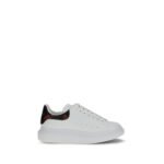 Sneakers Alexander McQueen Oversize Albi din Piele