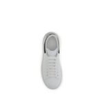 Sneakers Alexander McQueen Oversize Albi din Piele - imagine 4