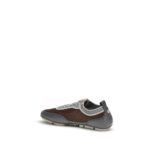 Fendi Multicolor Calf Leather Bos Taurus Athletic Sneakers - Image 3