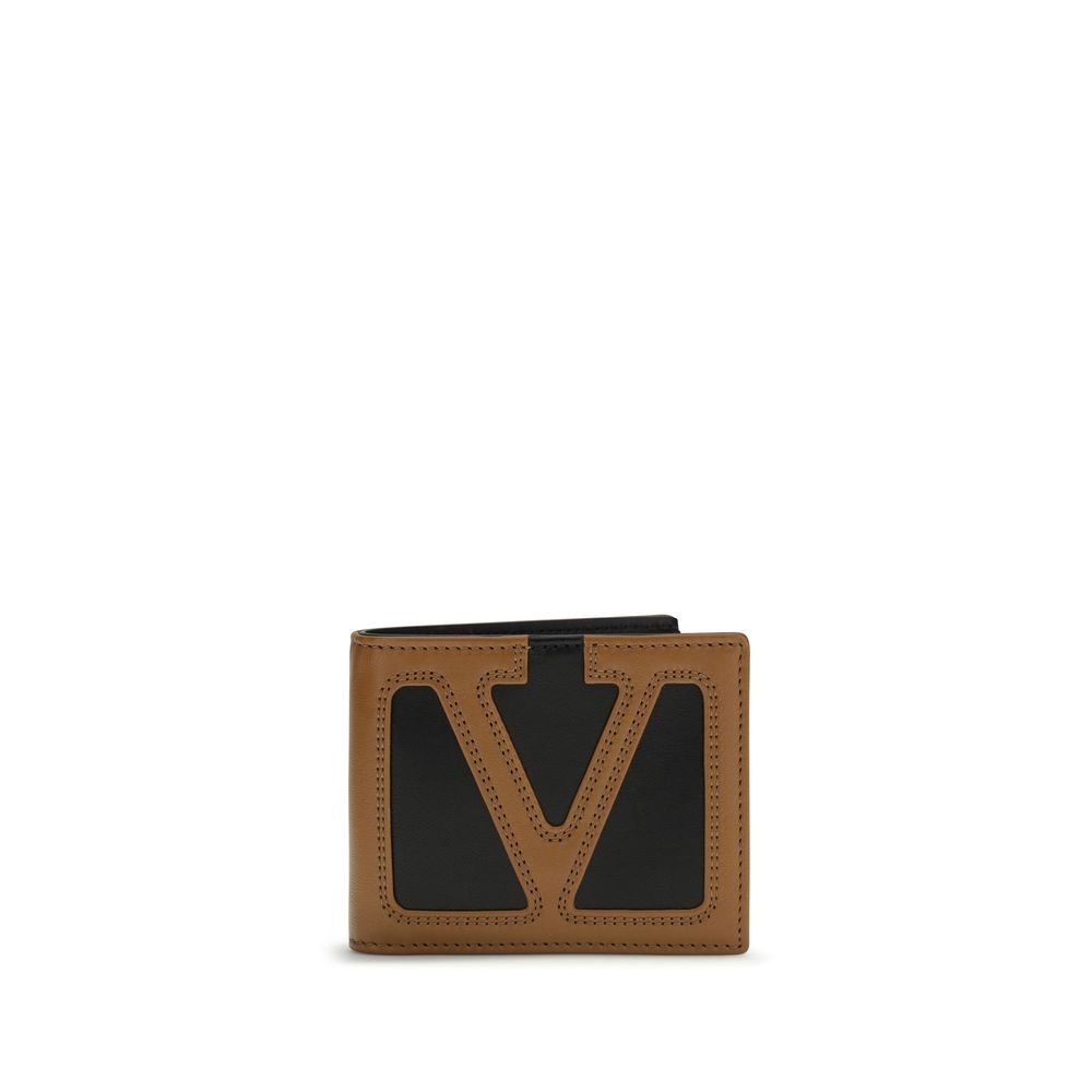 10504967.jpeg Portofel Valentino Garavani Viva Superstar Negru din Piele - imagine 1