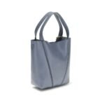 Geantă Chloé Spin Shoulder Albastră din Piele - imagine 3