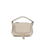 Chloé Beige Calf Leather Bos Taurus Shoulder Bag