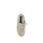 Golden Goose Beige Calf Leather Bos Taurus Low Top Sneakers - Image 4