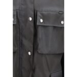 Prada Gray Recycled Polyamide Shell Jacket - Image 3