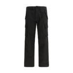 Burberry Black Cotton Cargo Pants
