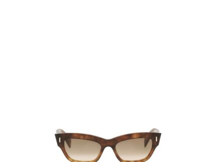 Alexander McQueen Brown Acetate Sunglasses