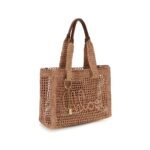 Chloé Beige Raffia Shoulder Bag - Image 2