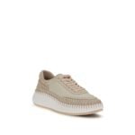 Chloé Beige Calf Leather Bos Taurus Chunky Sneakers - Image 2