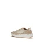 Chloé Beige Calf Leather Bos Taurus Chunky Sneakers - Image 3