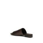 Papuci Brunello Cucinelli Marron din Piele - imagine 3
