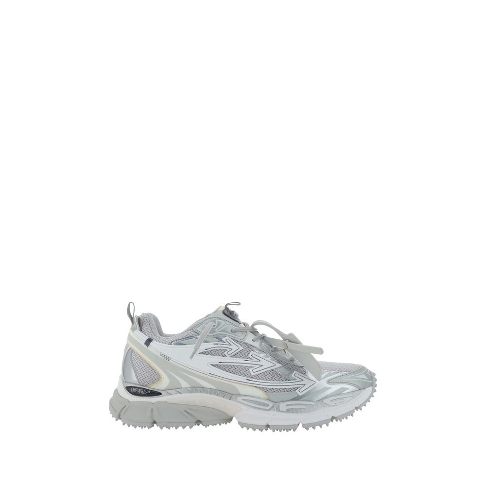 10511047.jpeg Off-White Gray Polyester Athletic Sneakers - Image 1